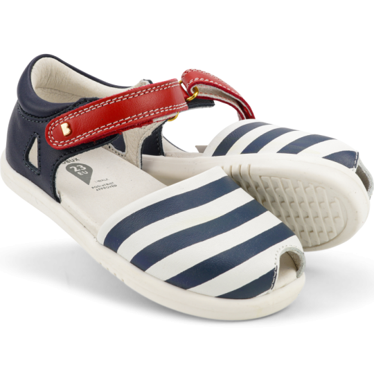 Bobux - Sandalo I-Walk Twist - Suola flessibile - Taglia Scarpe: 24, Colore Bobux: Navy