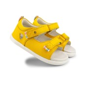 Bobux - Sandalo I-Walk Rise - Suola flessibile - Taglia Scarpe: 24, Colore Bobux: Yellow