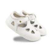 Bobux - Sandalo Step-Up Zap II - Per i primi passi. - Taglia Scarpe: 22, Colore Bobux: White