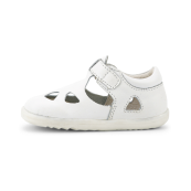 Bobux - Sandalo Step-Up Zap II - Per i primi passi. - Taglia Scarpe: 22, Colore Bobux: White