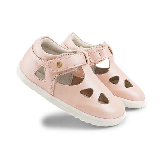 Bobux - Sandalo Step-Up Zap II - Per i primi passi. - Taglia Scarpe: 22, Colore Bobux: Seashell Shimmer