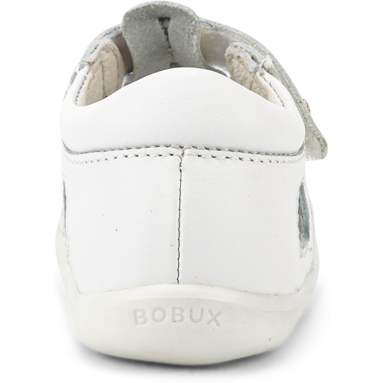 Bobux - Sandalo Step-Up Zap II - Per i primi passi. - Taglia Scarpe: 21, Colore Bobux: White