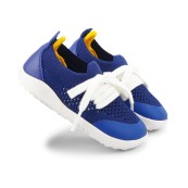 Bobux - Scarpina Step Up Play Knit - Morbido tessuto elastico! - Taglia Scarpe: 19, Colore Bobux: Blueberry