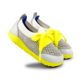 Bobux - Scarpina Step Up Play Knit - Morbido tessuto elastico! - Taglia Scarpe: 20, Colore Bobux: Grey