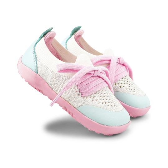 Bobux - Scarpina Step Up Play Knit - Morbido tessuto elastico! - Taglia Scarpe: 19, Colore Bobux: Mist