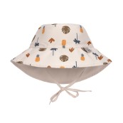 Lässig - Cappello Reversibile 50+UV tg. L (18-36 mesi) - Colori Lässig: off white