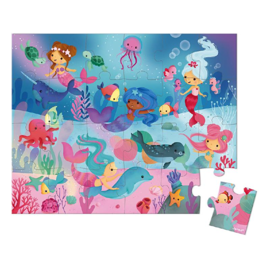 Janod - Puzzle Le Sirene 24 pezzi