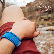 Parakito - Bracciale Adulto antizanzare - Colori Parakito: Azzurro