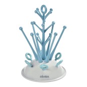 Béaba - Scola Biberon Albero - Impila fino a 6 Biberon - Colore: Azzurro