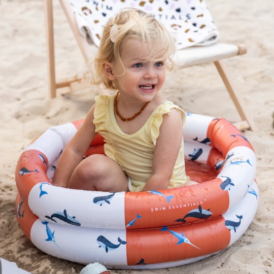 Swim Essentials - Piscina gonfiabile 60cm - Adatta da 1 a 3 anni - Colore: Whale