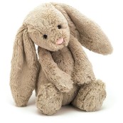 Jellycat - Peluche Coniglio Bashful Beige - Taglie Jellycat: S