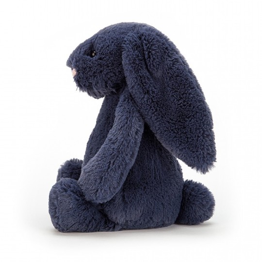 Jellycat - Peluche Coniglio Bashful Navy - Taglie Jellycat: S