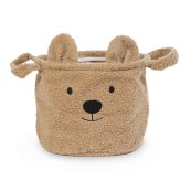 Childhome - Cesto Portaoggetti Teddy Beige - Bello e morbido! - Varianti Childhome: 25x20