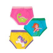 Zoocchini - Mutandine di apprendimento 3/4 Anni - Training Pants - Disegno: Mitico bimba