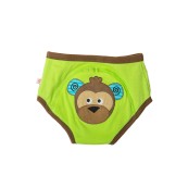 Zoocchini - Mutandine di apprendimento 3/4 Anni - Training Pants - Disegno: Safari bimbo