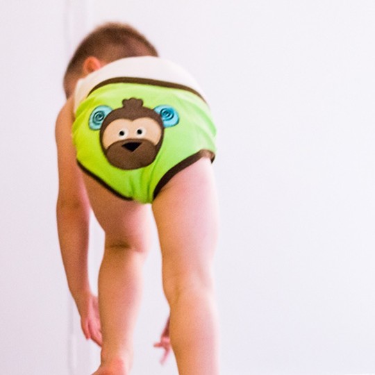 Zoocchini - Mutandine di apprendimento 3/4 Anni - Training Pants - Disegno: Safari bimbo