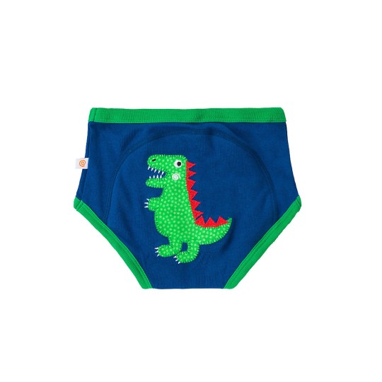 Zoocchini - Mutandine di apprendimento 2/3 Anni - Training Pants - Disegno: Dinosauro