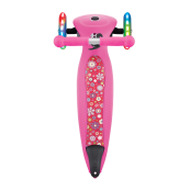 Globber - Monopattino Junior Foldable con luci 3 Ruote - Dai 2 anni - Colori Globber: Pink Flower