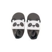 Bobux - Scarpina Soft Sole Tg. S - La cosa migliore dopo i piedi scalzi! - Colore Bobux: Panda Bianco