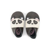 Bobux - Scarpina Soft Sole Tg. S - La cosa migliore dopo i piedi scalzi! - Colore Bobux: Panda Rosa