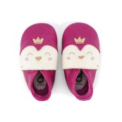 Bobux - Scarpina Soft Sole Tg. L - La cosa migliore dopo i piedi scalzi! - Colore Bobux: Pinguino Rosa Scuro