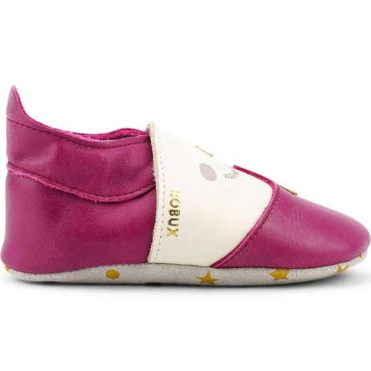 Bobux - Scarpina Soft Sole Tg. L - La cosa migliore dopo i piedi scalzi! - Colore Bobux: Pinguino Rosa Scuro