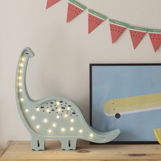 Little Lights - Lampada LED Dinosauro Dino Diplodocus Blu con regolatore di  luminosità - Fatta a mano. Acquistala ora sul nostro e-shop!