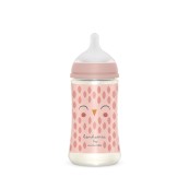 Suavinex - Biberon Bonhomia Poliammide 270ml - Tettarela silicone simmetrica - Colori Suavinex: Rosa