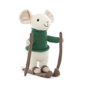 Jellycat - Topolino sciatore