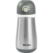 Beaba Tazza Termica in Acciaio Inossidabile con Manico - 350 ml - Blu Marino