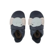 Bobux - Scarpina Soft Sole Tg. S - La cosa migliore dopo i piedi scalzi! - Colore Bobux: Elefante Blu