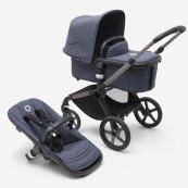 Bugaboo - Fox5 Completo - Il passeggino adatto a tutti i tipi di terreno - Colori Bugaboo: Graphite/Stormy Blue