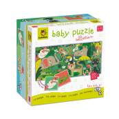 Ludattica - Dudù Baby puzzle Collection - Tessere double-face! - Versioni Ludattica: La Giungla