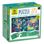 Ludattica - Puzzle 1 2 3 - Per scoprire i simboli numerici - Versioni Ludattica: Il Bosco