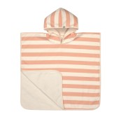 Lässig - Poncho e telo da spiaggia Reversibile - Colori Lässig: block stripes milky/peach