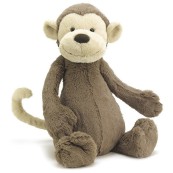 Jellycat - Peluche Scimmia Bashful - Taglie Jellycat: XL