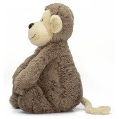 Jellycat - Peluche Scimmia Bashful - Taglie Jellycat: XL