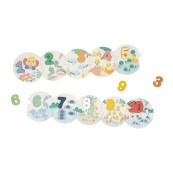 Janod - Puzzle I miei primi numeri Pure - Dai 2 anni