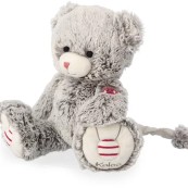 Kaloo - Peluche musicale Grigio Prestige - 31cm - Versioni Kaloo: Orso