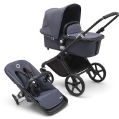 Bugaboo - Fox Cub completo - Passeggino con navicella e seduta - Colori Bugaboo: Stormy Blue