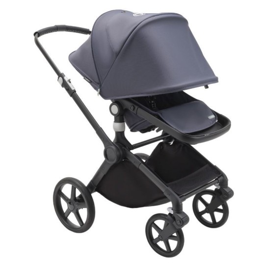 Bugaboo - Fox Cub completo - Passeggino con navicella e seduta - Colori Bugaboo: Stormy Blue