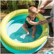 Quut - Piscina gonfiabile Dippy Small 80cm - Colore: Banana Blue