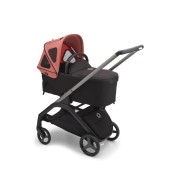 Bugaboo - Cappottina Breezy per Bugaboo Dragonfly - Traspirante e con zanzariera - Colori Bugaboo: Sunrise Red