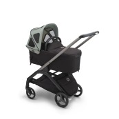 Bugaboo - Cappottina Breezy per Bugaboo Dragonfly - Traspirante e con zanzariera - Colori Bugaboo: Pine Green