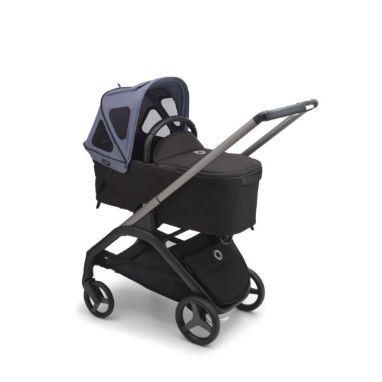 Bugaboo - Cappottina Breezy per Bugaboo Dragonfly - Traspirante e con zanzariera - Colori Bugaboo: Seaside Blue