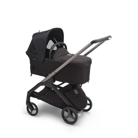 Bugaboo - Cappottina Breezy per Bugaboo Dragonfly - Traspirante e con zanzariera - Colori Bugaboo: Midnight Black