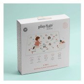 Play&Go - Tappetino 2 in 1 EEVAA - 180x180 cm - Play&Go: Alphabet