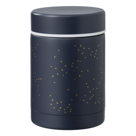 Fresk - Thermos Pappa 300ml - Disegno Fresk: Blu Pois Dorati