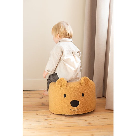 Childhome - Pouf Teddy Bear - Marrone - 40 cm