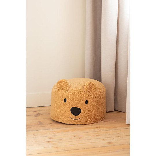 Childhome - Pouf Teddy Bear - Marrone - 40 cm